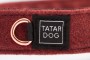 OBROŻA PÓŁZACISKOWA DLA PSA ELEGANT CEGLANA - TATAR DOG  (4).jpg