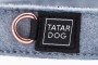 OBROŻA PÓŁZACISKOWA DLA PSA ELEGANT POPIELATA - TATAR DOG  (4).jpg