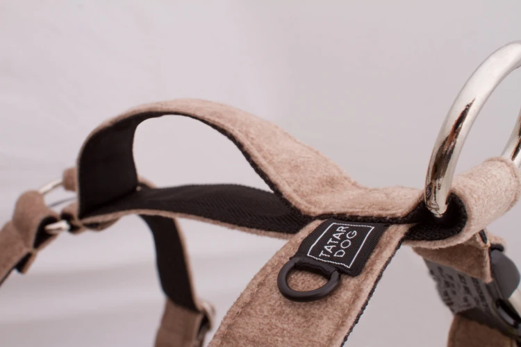 SZELKI DLA DUŻEGO PSA PRO GUARD ELEGANT PIASKOWE - TATAR DOG  (2).jpg