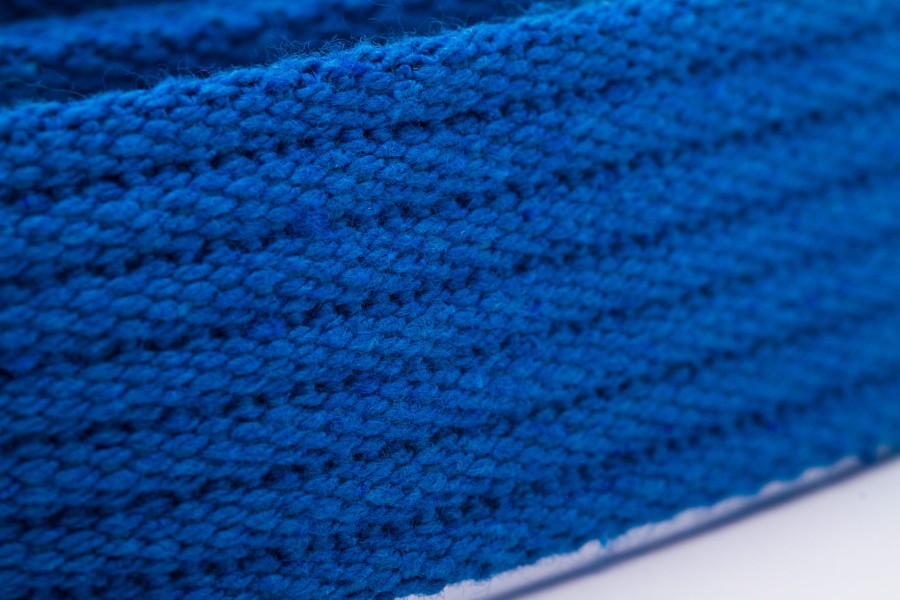 Smycz dla psa treningowa PRO NATURAL szafirowa (4).jpg