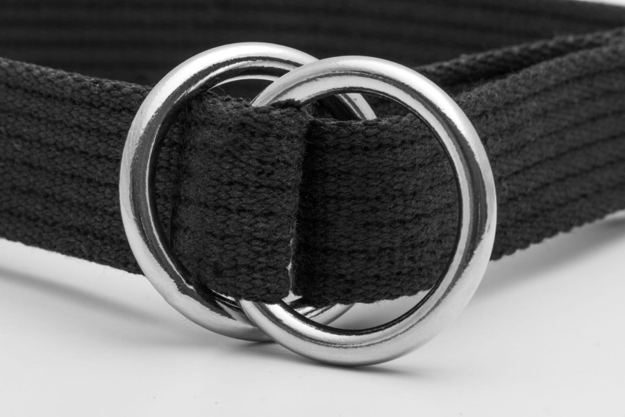 Obroża dla dużego psa półzaciskowa PRO NATURAL czarna (5).jpg