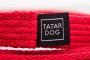Smycz dla psa treningowa NATURAL czerwona - TATAR DOG (3).jpg