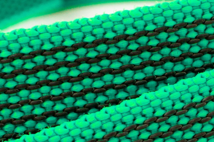 Smycz dla psa antypoślizgowa zielona - TATAR DOG  (2).jpg