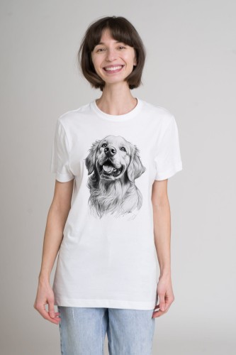 Koszulka bawełniana CANIS – Golden retriever - TATAR DOG -1.jpg