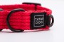 Obroża dla małego psa z klamrą MINI NATURAL czerwona  (3).jpg