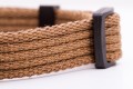Obroża dla małego psa z klamrą MINI NATURAL ciemny beż- TATAR DOG  (2).jpg