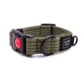 Obroża dla małego psa z klamrą MINI NATURAL khaki (1).jpg