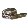 Smycz przepinana dla dużego psa PRO Natural khaki - TATAR DOG (1).jpg