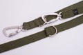 Smycz przepinana dla dużego psa PRO Natural khaki - TATAR DOG (5).jpg