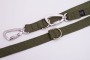 Smycz przepinana dla dużego psa PRO Natural khaki - TATAR DOG (5).jpg