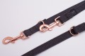 Smycz przepinana dla małego psa Natural grafitowa - TATAR DOG (4).jpg