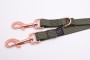 Smycz przepinana dla małego psa Natural khaki - TATAR DOG (6).jpg