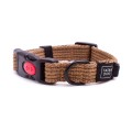 Obroża dla psa z klamrą NATURAL brązowa - TATAR DOG (1).jpg