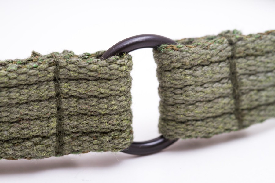 Obroża dla psa półzaciwskowa NATURAL khaki - TATAR DOG (5).JPG