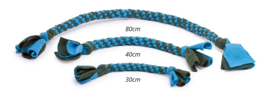 Szarpak polarowy dla psa - zielono-niebieski- TATAR DOG (5).jpg