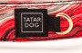 TATAR DOG - obroża z klamrą czerwona (4).jpg