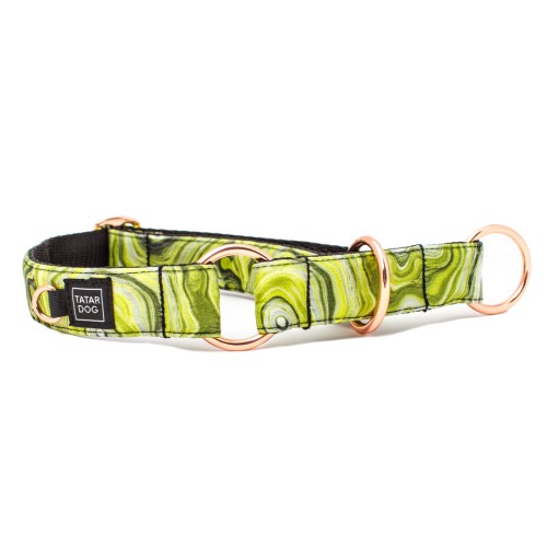 TATAR DOG - obroża półzaciskowa limonka (1).jpg