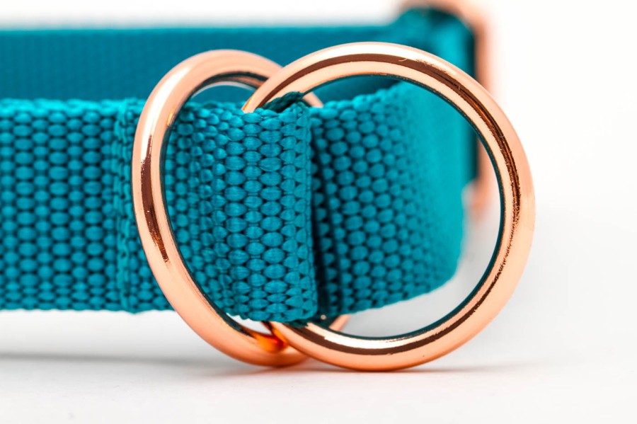 TATARDOG - obroża półzaciskowa BASIC turkusowa (3).jpg