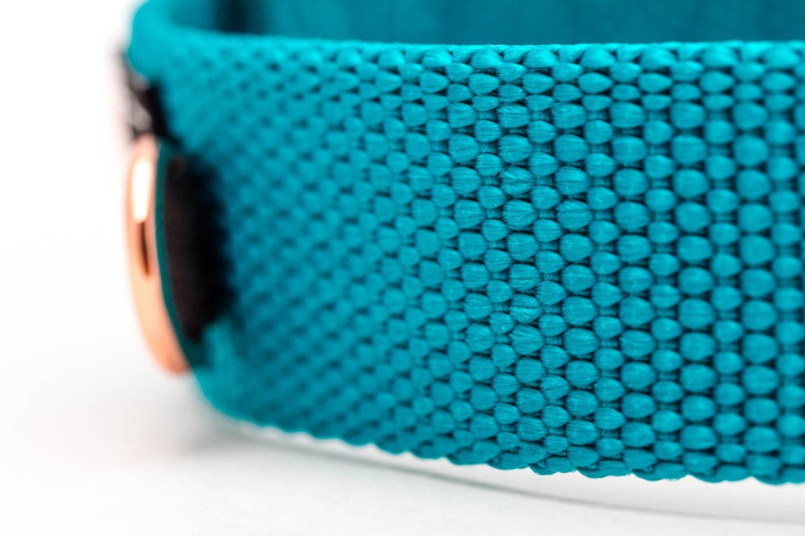 TATARDOG - obroża półzaciskowa BASIC turkusowa (5).jpg