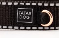 TATAR DOG - obroża odblaskowa z klamrą czarna (4).jpg