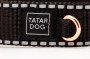 TATAR DOG - obroża odblaskowa półzaciskowa czarna (3).jpg