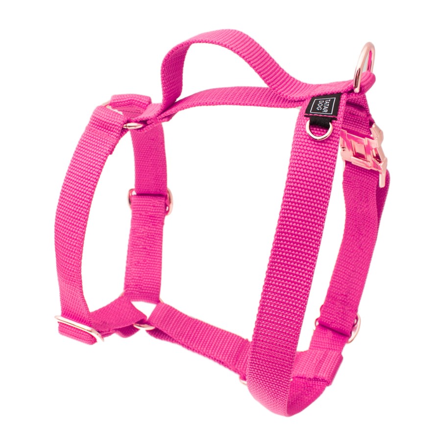 TATAR DOG - szelki guard dla psa basic różowe (1).jpg